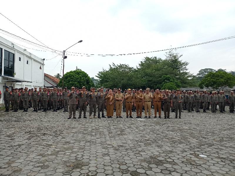 Ini Pesan PJ Wali Kota Bandar Lampung kepada OPD Saat Pimpin Apel