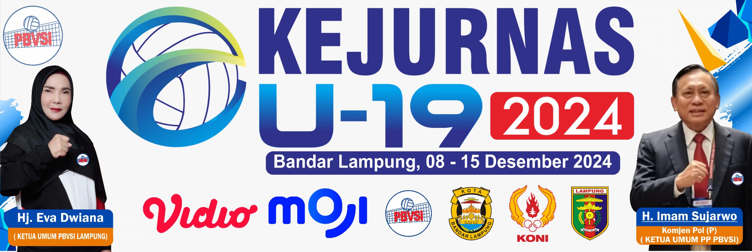 Bersiap Jadi Tuan Rumah Kejurnas Voli U-19, Walikota Bandar Lampung Ajak Masyarakat Beri Dukungan