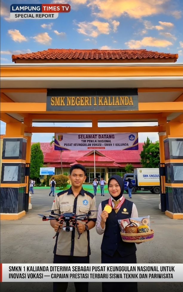 Cetak Ratusan Lulusan Terampil, Begini Strategi Smkn 1 Kalianda Bangun Karakter Dan Kemandirian Finansial