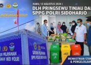 DLH Pringsewu Tinjau Dapur SPPG Polri Sidoharjo, Pastikan Pengelolaan Limbah Berjalan Bijak