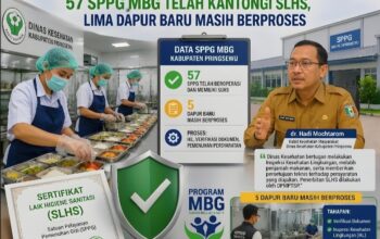 Dinkes Pringsewu Pastikan 57 Dapur Makan Bergizi Gratis Telah Kantongi Sertifikat Laik Higiene