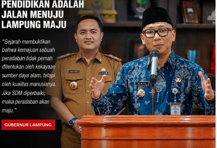 Pemprov Lampung Raih Terbaik II Akses Pendidikan se-Sumatera, Bukti Nyata Transformasi Mutu Belajar