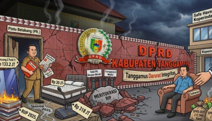 Darurat Integritas Tanggamus: Birokrat Rapor Merah Jadi Plt Sekwan Di Tengah Skandal Anggaran Dprd
