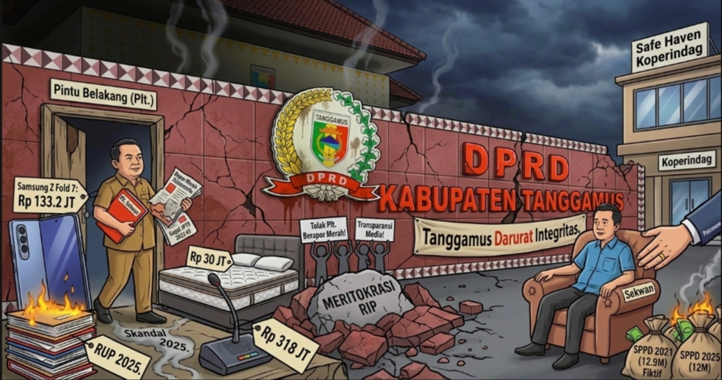 Darurat Integritas Tanggamus: Birokrat Rapor Merah Jadi Plt Sekwan Di Tengah Skandal Anggaran Dprd 1 Darurat Integritas Tanggamus: Birokrat Rapor Merah Jadi Plt Sekwan Di Tengah Skandal Anggaran Dprd