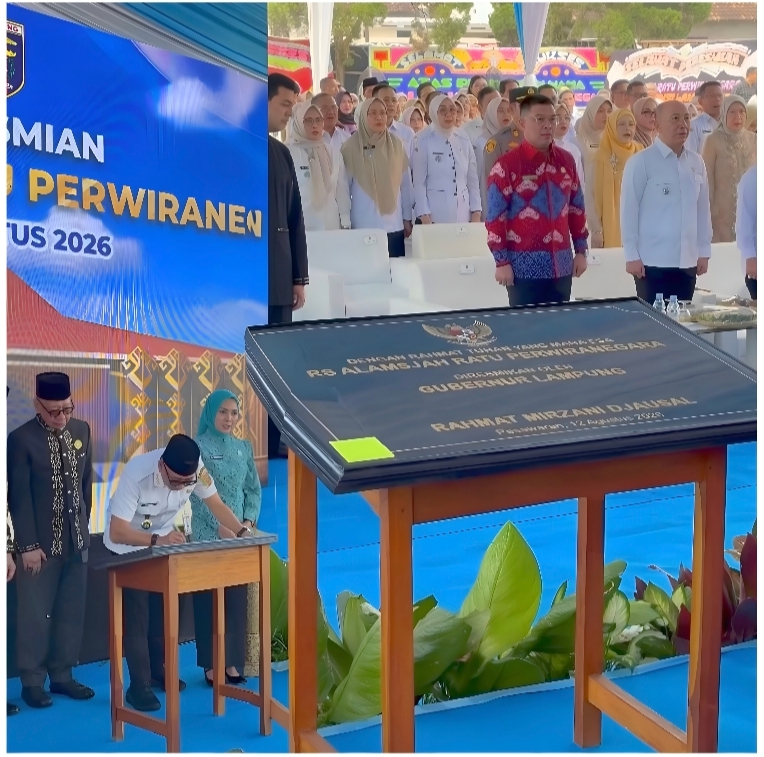 Rsjd Lampung Resmi Berganti Nama Menjadi Rs Alamsyah Ratu Perwiranegara
