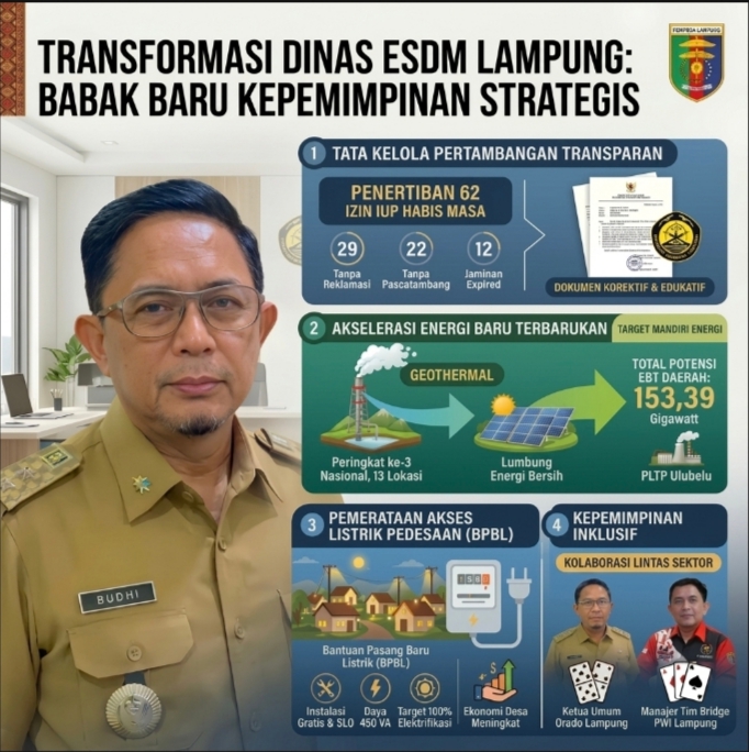 Dinas Esdm Lampung, Dorong Transparansi Tambang, Akselerasi Energi Bersih, Dan Pemerataan Listrik Pedesaan 1 Dinas Esdm Lampung, Dorong Transparansi Tambang, Akselerasi Energi Bersih, Dan Pemerataan Listrik Pedesaan