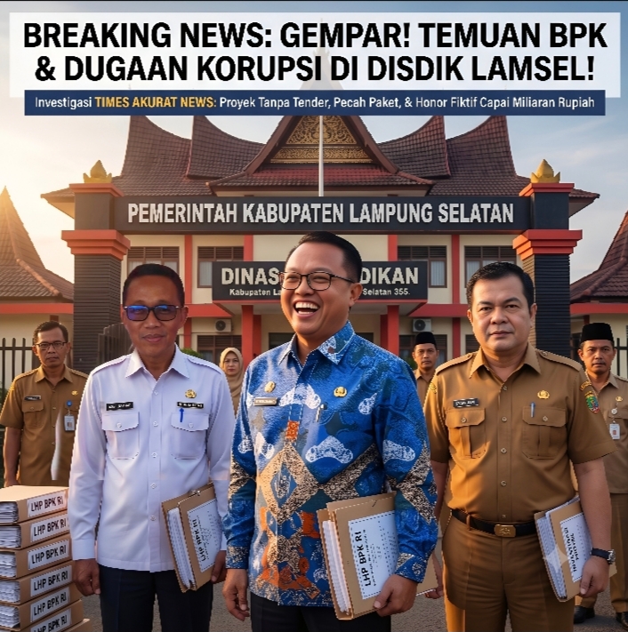 Dugaan Korupsi Disdik Lampung Selatan, Modus Pecah Paket Hingga Temuan Bpk Capai Miliaran Rupiah