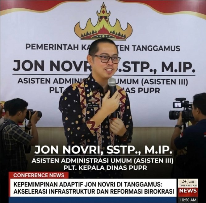 Kawal Akselerasi Pembangunan, Pemkab Tanggamus Percayakan Dinas Pupr Ke Jon Novri 1 Kawal Akselerasi Pembangunan, Pemkab Tanggamus Percayakan Dinas Pupr Ke Jon Novri