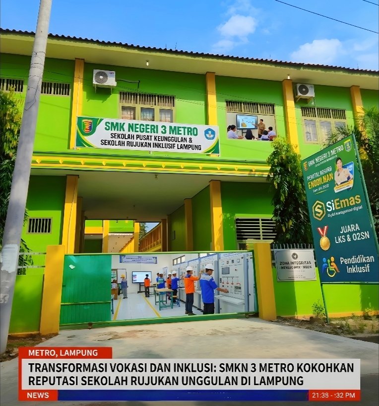 Smkn 3 Metro Kokohkan Reputasi Sekolah Rujukan Unggulan Di Lampung 1 Smkn 3 Metro Kokohkan Reputasi Sekolah Rujukan Unggulan Di Lampung