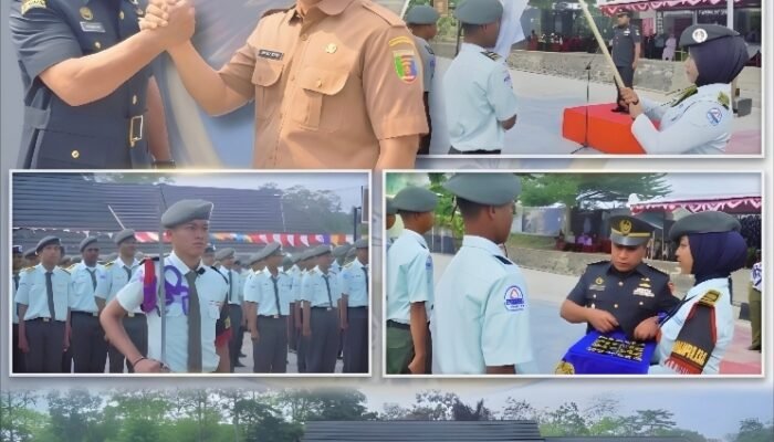 Tempa Mental Dan Karakter, Smkn 2 Kalianda Sukses Gelar Pelantikan Dan Pembaretan Taruna/Taruni Angkatan V (2026/2027)