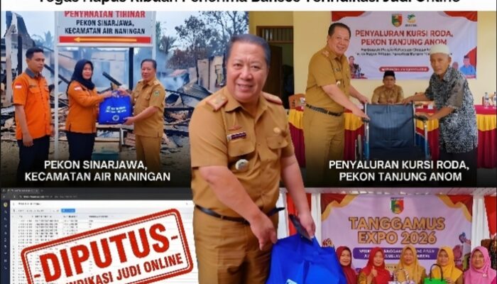 Transformasi Sosial Di Tanggamus, Dari Respons Cepat Kedaruratan Hingga Ketegasan Hapus Ribuan Penerima Bansos Terindikasi Judi Online
