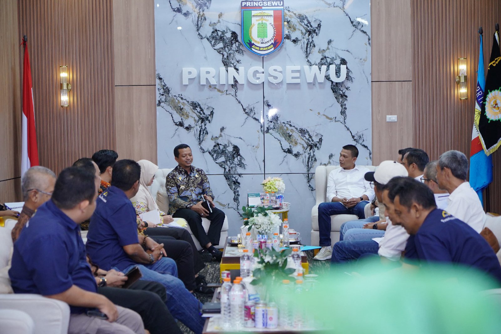Pemkab Pringsewu Siap Dukung Penuh Hpn Dan Porwanas 2027 Di Lampung. Ajang Nasional Ini Jadi Momentum Emas Promosikan Tepung Mocaf Ke Kancah Nasional.