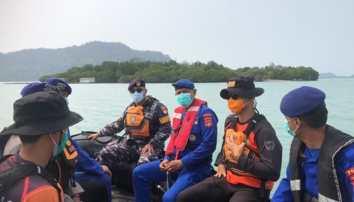 Rombongan Wartawan Hilang Kontak Saat Menuju Anak Krakatau, Satpolairud Lamsel Dan Basarnas Perluas Area Pencarian
