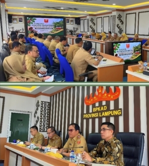 Kawal Optimalisasi Anggaran, Kepala Bkad Lampung Barat Sumadi Hadiri Evaluasi Raperda Perubahan Apbd 2026 Di Provinsi
