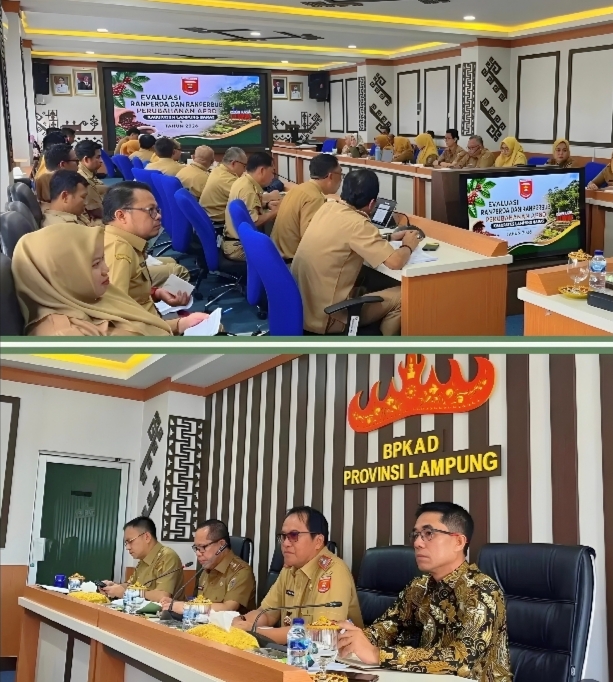 Kawal Optimalisasi Anggaran, Kepala Bkad Lampung Barat Sumadi Hadiri Evaluasi Raperda Perubahan Apbd 2026 Di Provinsi