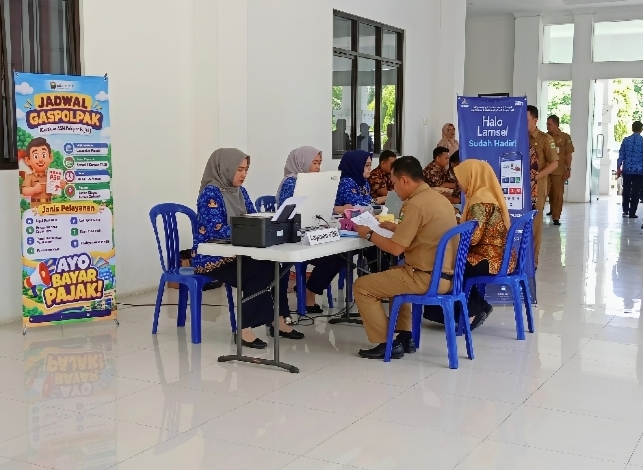 Luncurkan Gaspolpak, Bpprd Lampung Selatan Jemput Bola Jadikan Asn Pelopor Taat Pajak