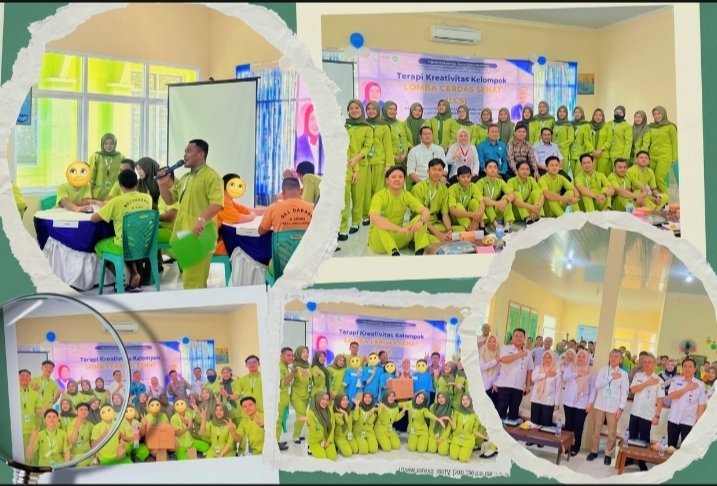 Peringati Hari Kesehatan Jiwa Dan Hkn, Hima Keperawatan Universitas Malahayati Gelar Terapi Kreativitas Dan Lomba Cerdas Sehat Di Rs Alamsjah Ratu Perwiranegara