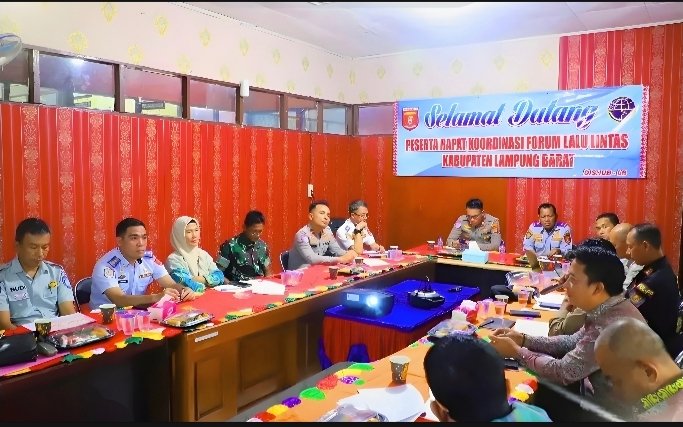 Tekan Angka Kecelakaan Dan Kemacetan, Dishub Lampung Barat Bentuk Forum Lalu Lintas Lintas Sektor